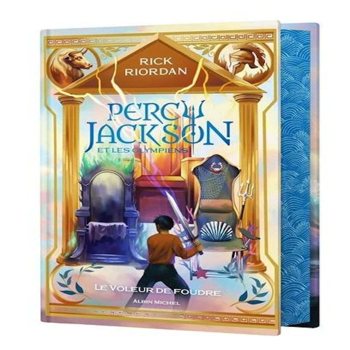 PERCY JACKSON ET LES OLYMPIENS TOME 1 : LE VOLEUR DE FOUDRE. EDITION COLLECTOR, Riordan Rick