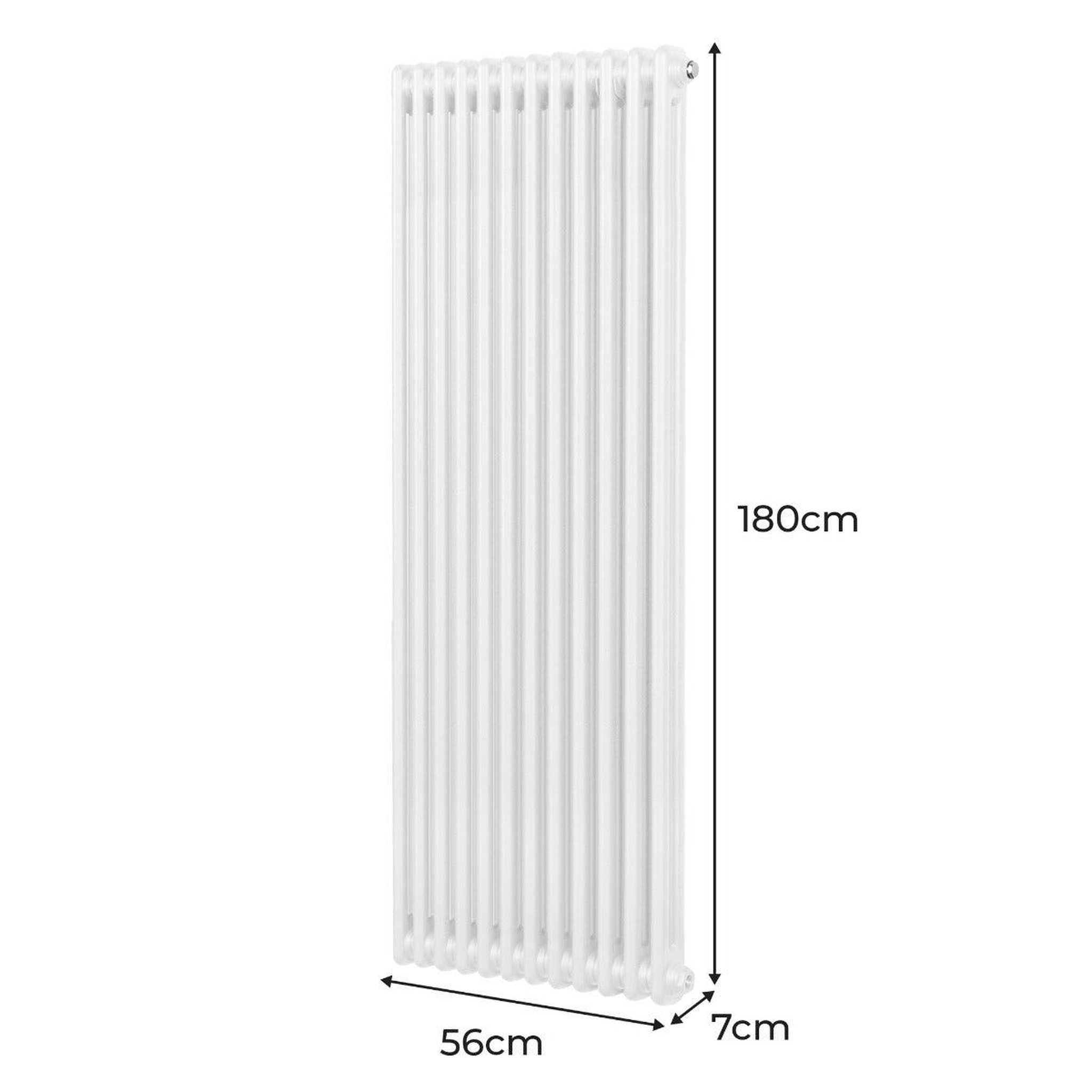 Voir la diapositive 5 : MONSTERSHOP Radiateur traditionnel à 2 colonnes – 1800 x 562 mm