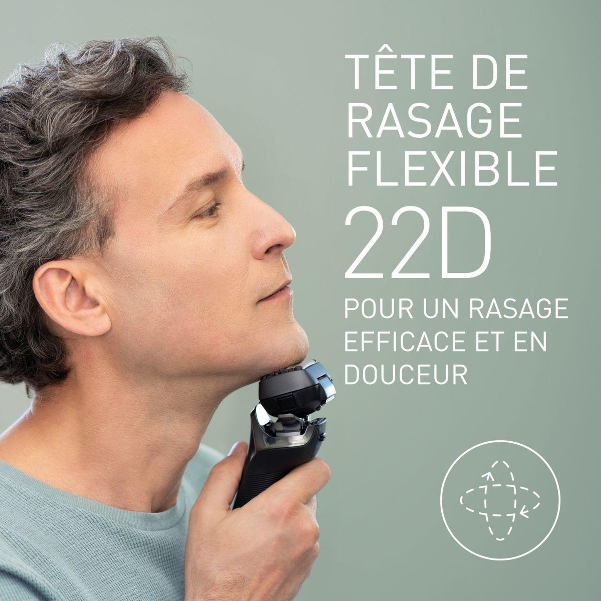 Voir la diapositive 5 : PANASONIC Rasoir électrique 6 lames es-ls6a-k803