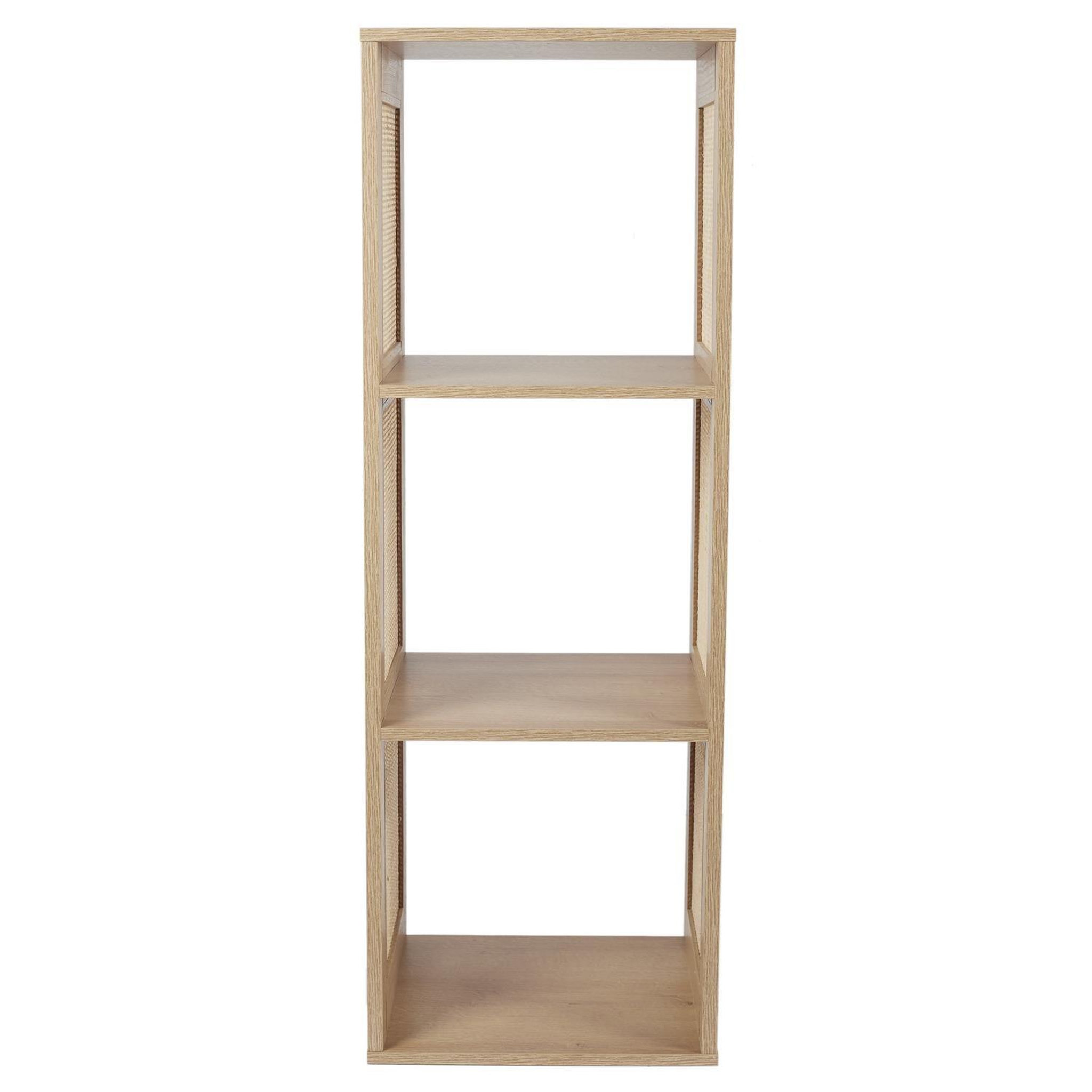 The Home Deco Factory Etagère de rangement 3 cases bali - marron