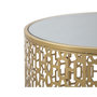 Voir la diapositive 3 : Paris Prix Lot de 2 Tables d'Appoint Design  Oblin  50cm Or
