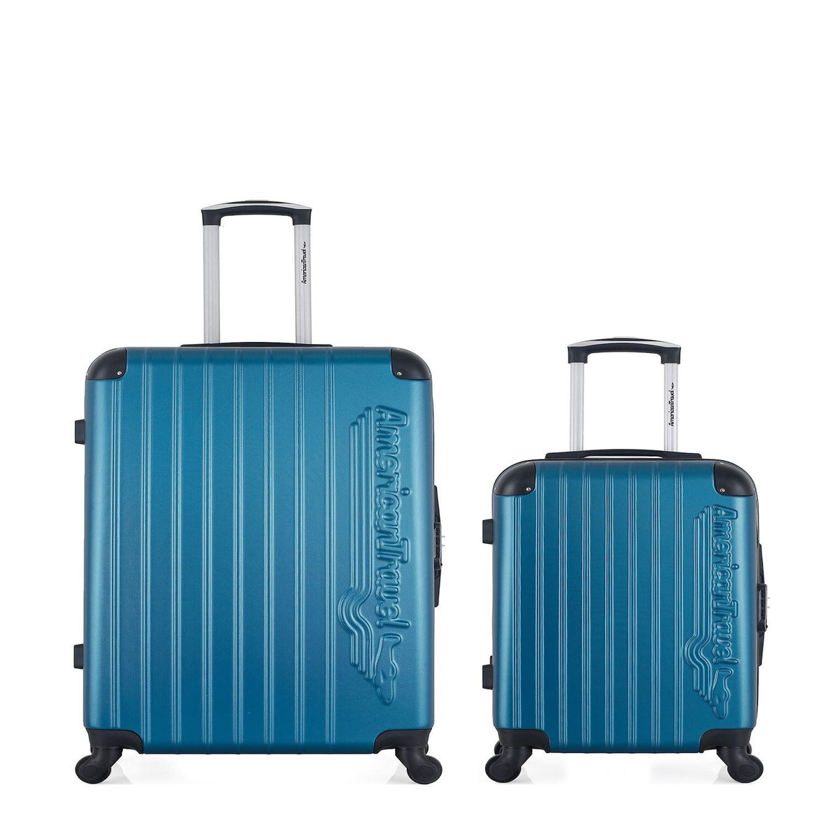 AMERICAN TRAVEL AMERICAN TRAVEL - LOT DE 2 - Valises grand format et cabine BUDAPEST