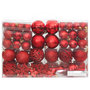 Voir la diapositive 3 : VIDAXL Ensemble de boules de Noël 111 pieces rouge polystyrene