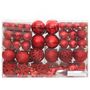 Voir la diapositive 3 : VIDAXL Ensemble de boules de Noël 111 pieces rouge polystyrene