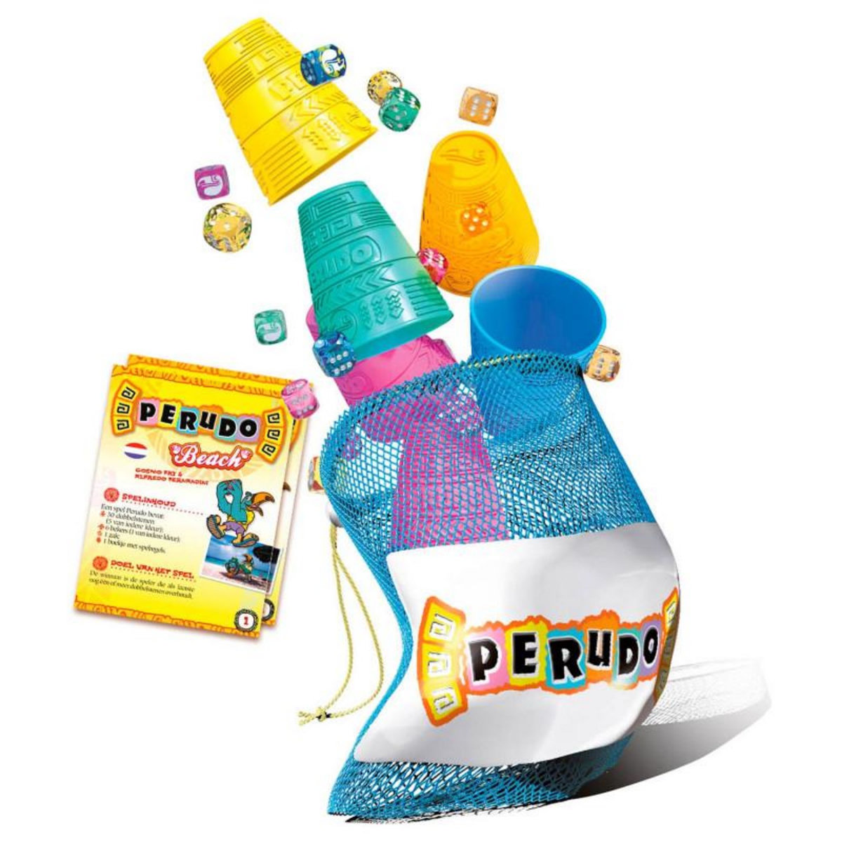 Asmodee ASMODEE Perudo Beach Dice Game