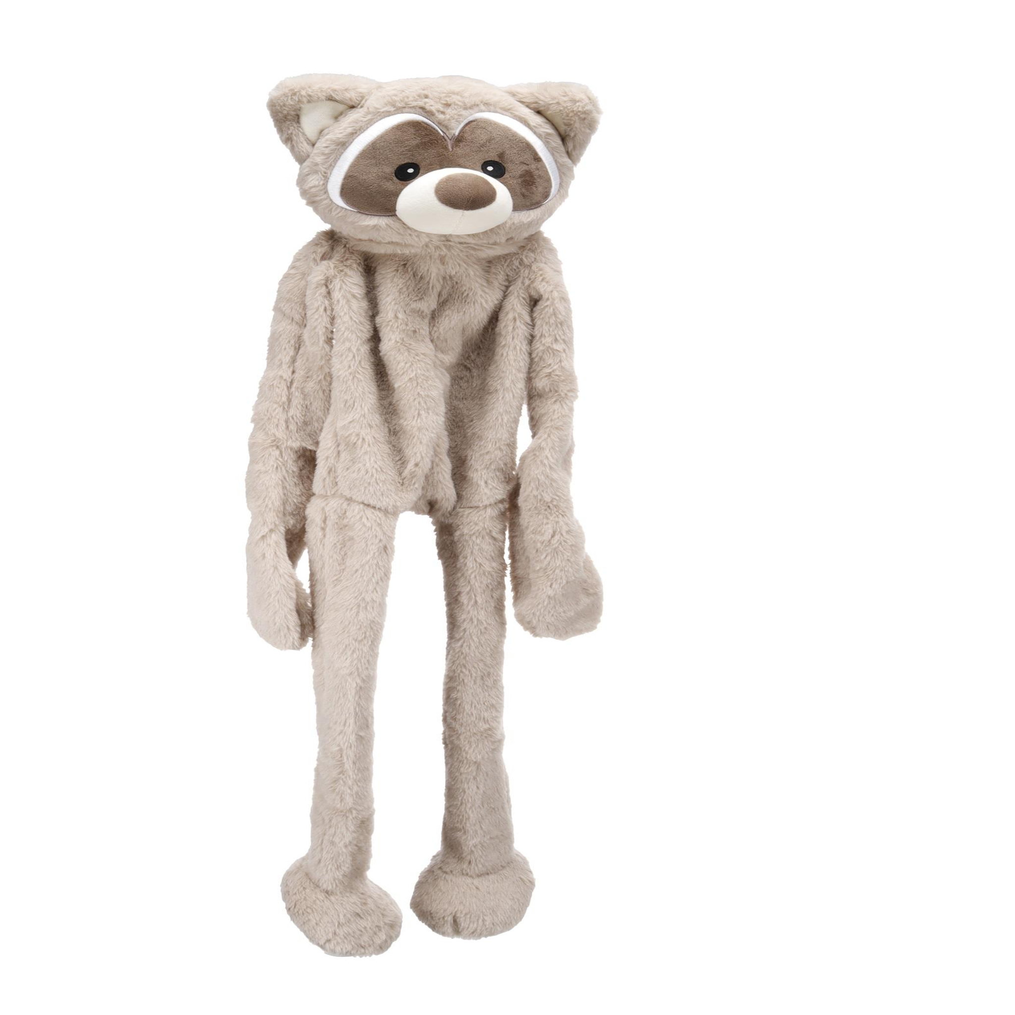 Eden Peluche géante sonore pour chien raton laveur