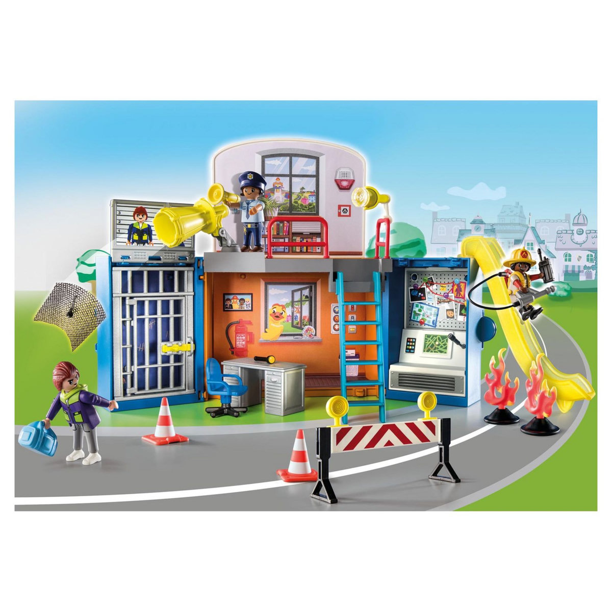 PLAYMOBIL Duck on call 70830 Centre d'opération mobile