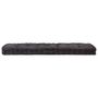 Voir la diapositive 2 : VIDAXL Coussin de plancher de palette Coton 120x40x7 cm Noir
