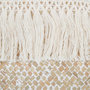 Voir la diapositive 2 :  Panier de Rangement à Franges  Seagrass  26cm Beige