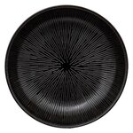 SECRET DE GOURMET Lot de 6 Assiettes Creuses  Atelier  19cm Noir