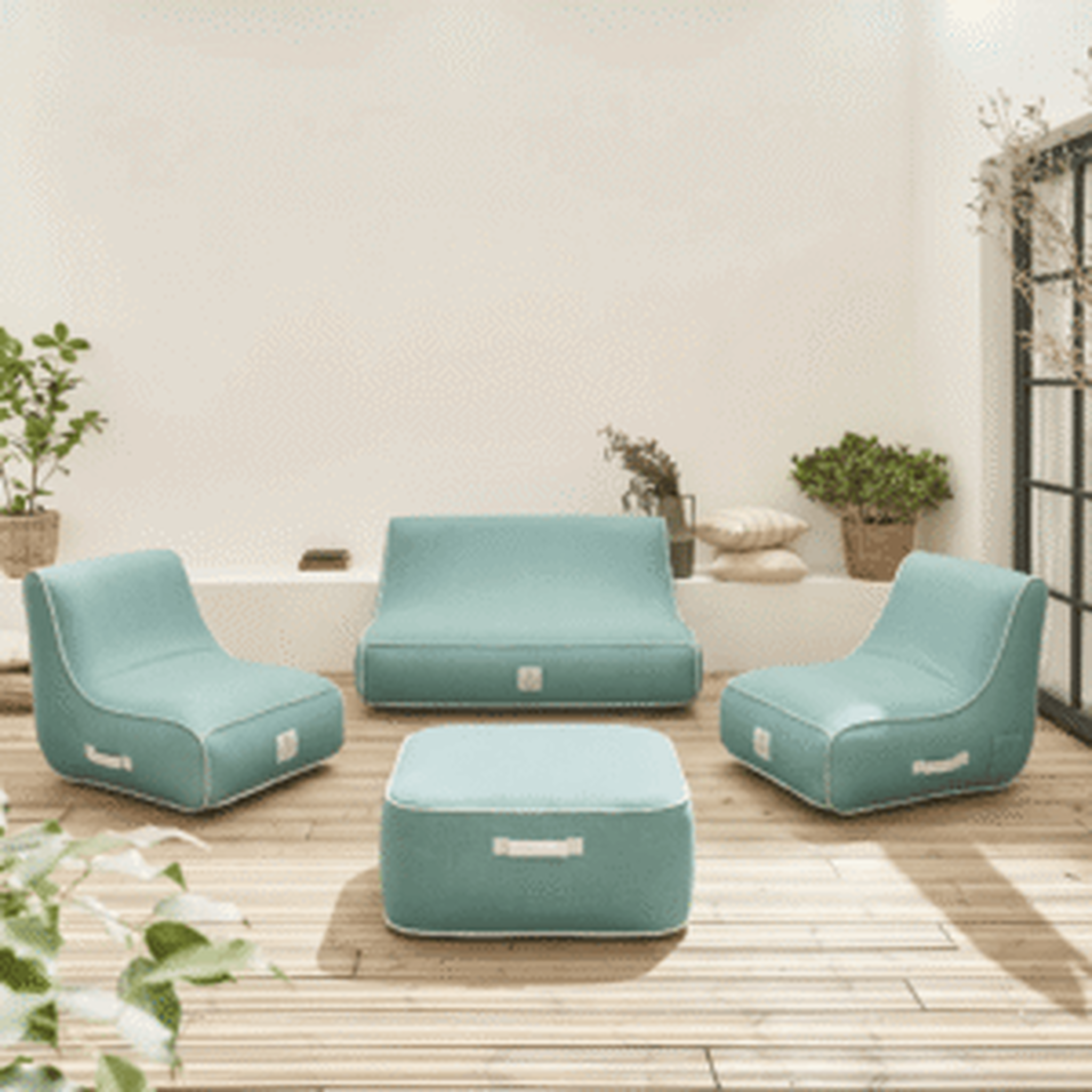 Voir la diapositive 2 : COCO LOUNGE Coco Lounge Salon de jardin gonflable - Plusieurs coloris disponibles