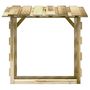 Voir la diapositive 5 : VIDAXL Pergola avec toit 100x90x100 cm Bois de pin impregne