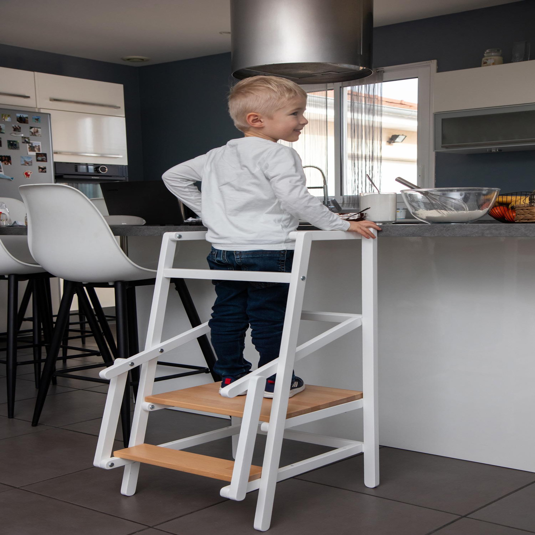 Voir la diapositive 5 : AT4 Tour d'observation/apprentissage enfant ESSENTIEL en bois