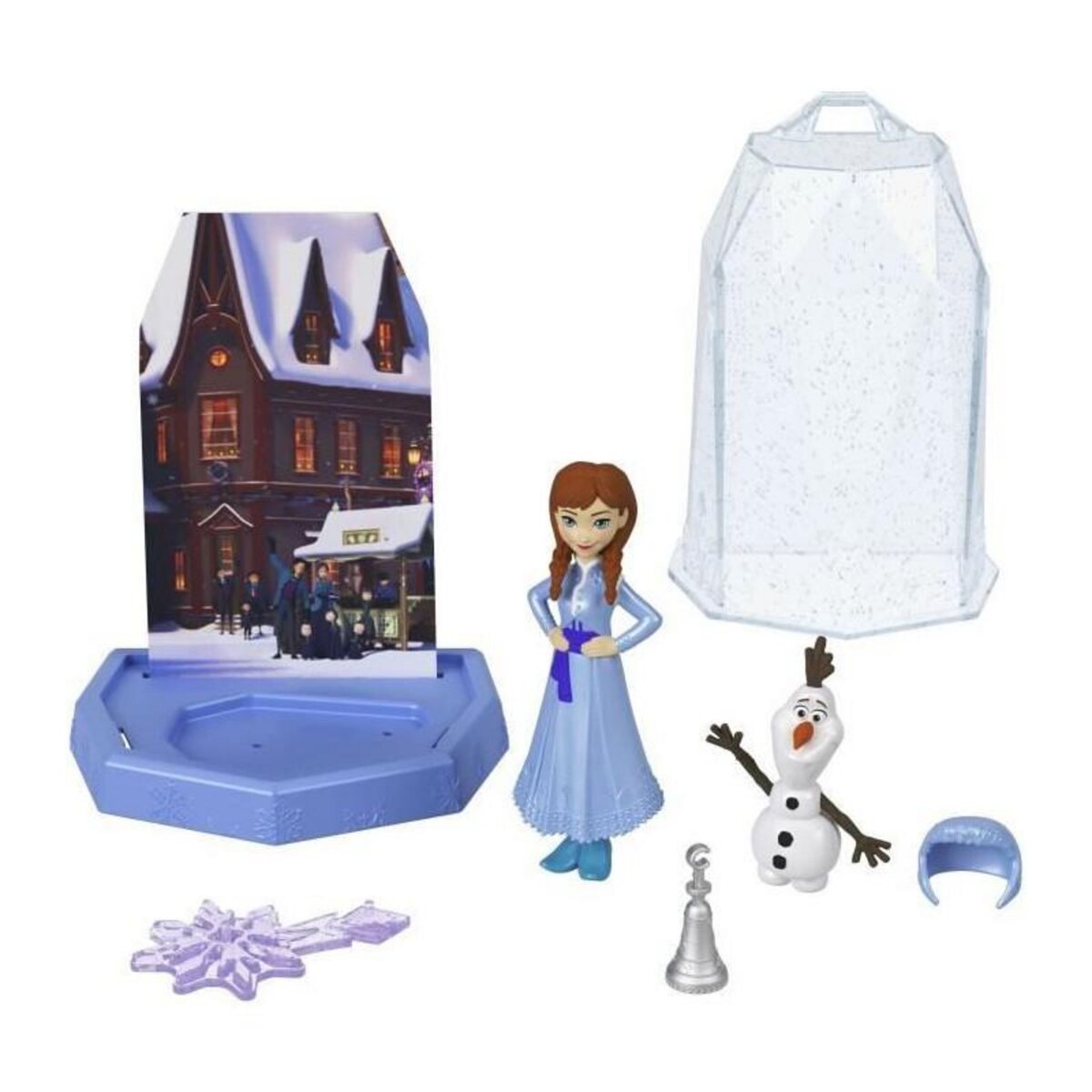 MATTEL Coffret surprise 1 princesse Ice reveal + 3 accessoires et Olaf - Mattel - HRN77 - modele aléatoire