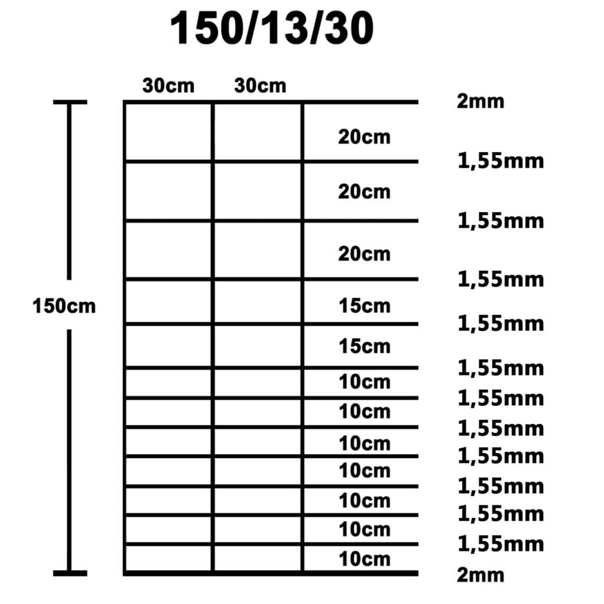 Voir la diapositive 5 : VIDAXL Cloture de jardin Acier galvanise 50x1,5 m Argente