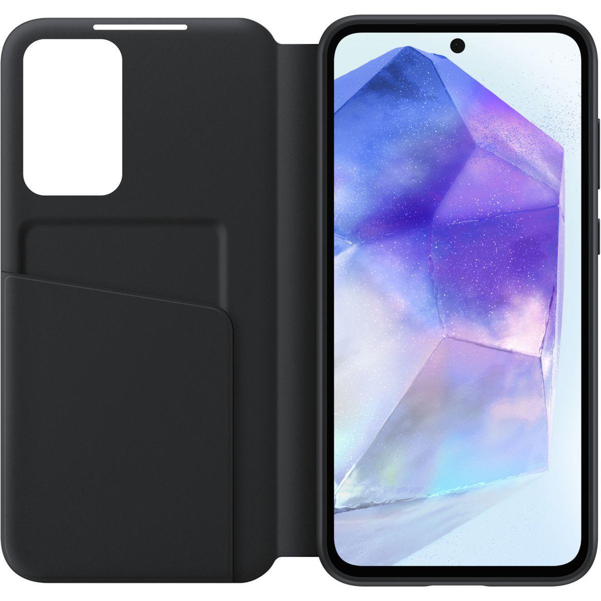 Voir la diapositive 4 : Samsung Etui samsung a55 smart s view noir