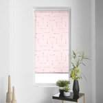 Paris Prix Store Enrouleur Tamisant  Flechaline  120x180cm Rose