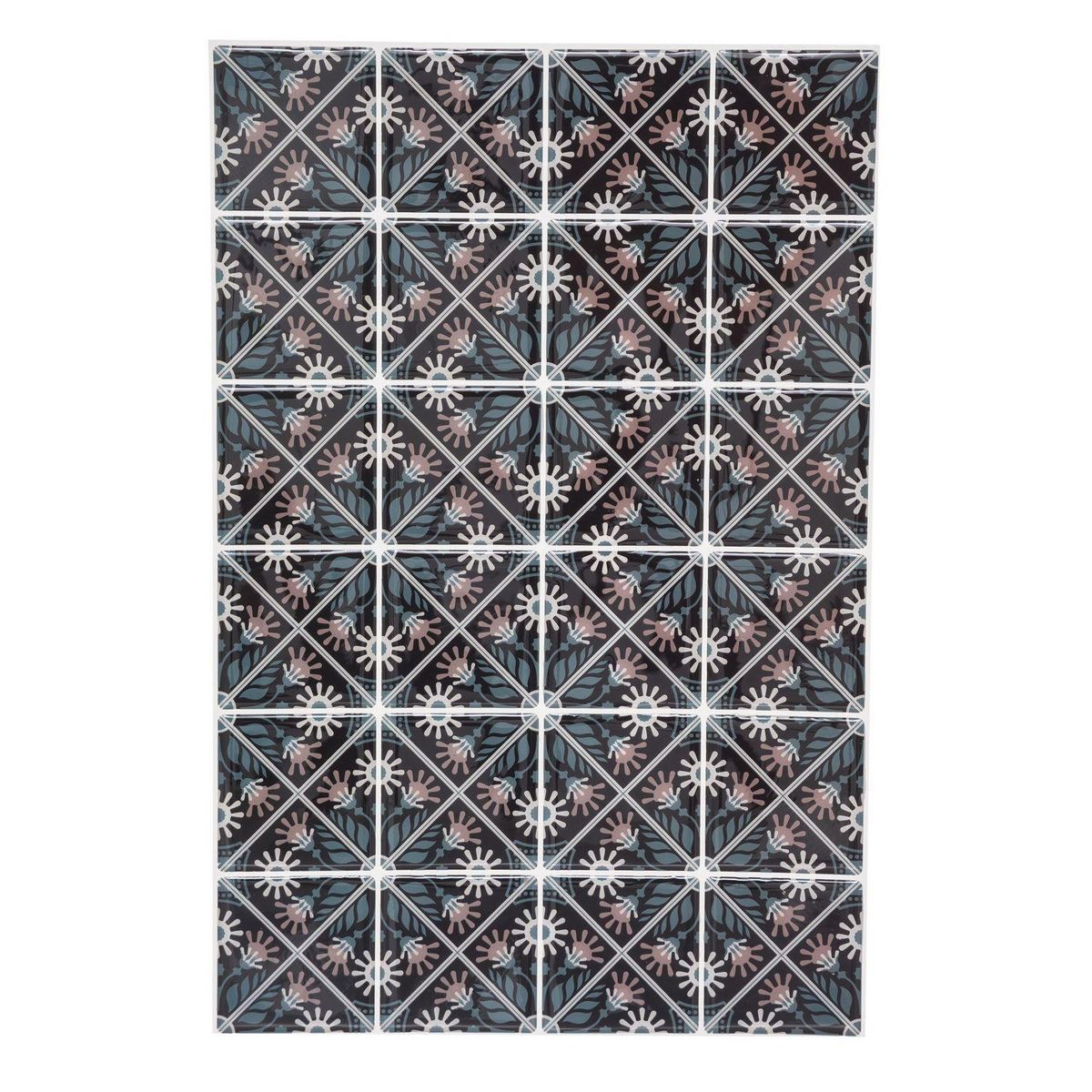 TOILINUX Lot de 3 x 2 stickers Mosaic