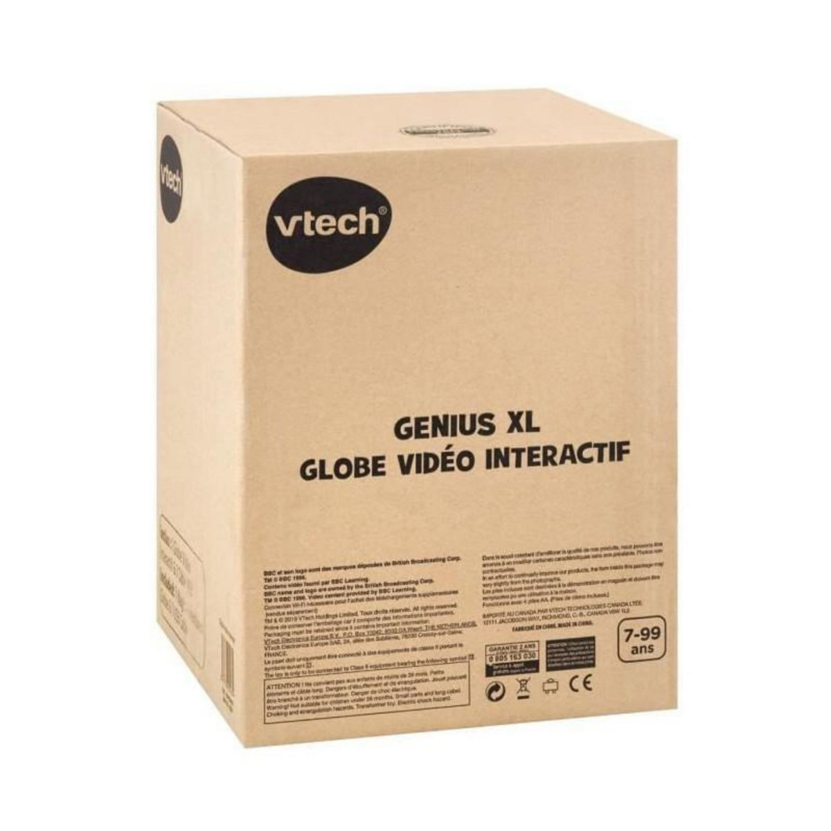 VTECH GENIUS XL - GLOBE VIDEO INTERACTIF