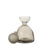 Voir la diapositive 2 : Paris Prix Vase Bouteille Bouchon en Verre  Yoko  29cm Grège