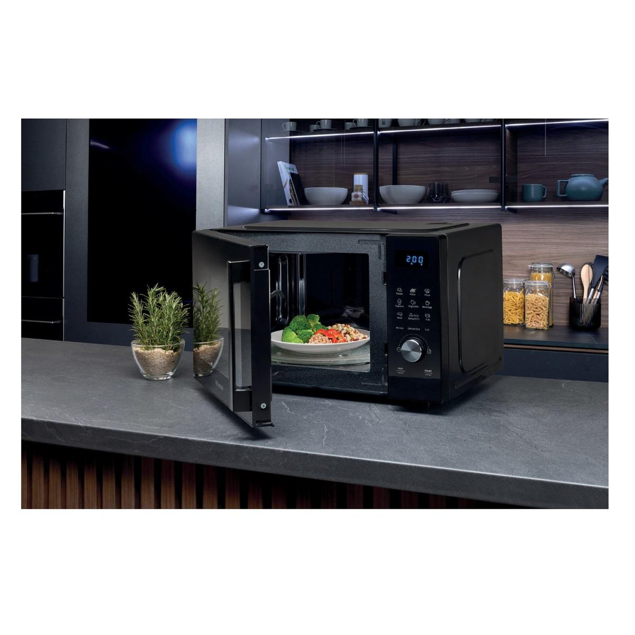 Voir la diapositive 6 : Hisense Micro ondes H23MOBSD1HG
