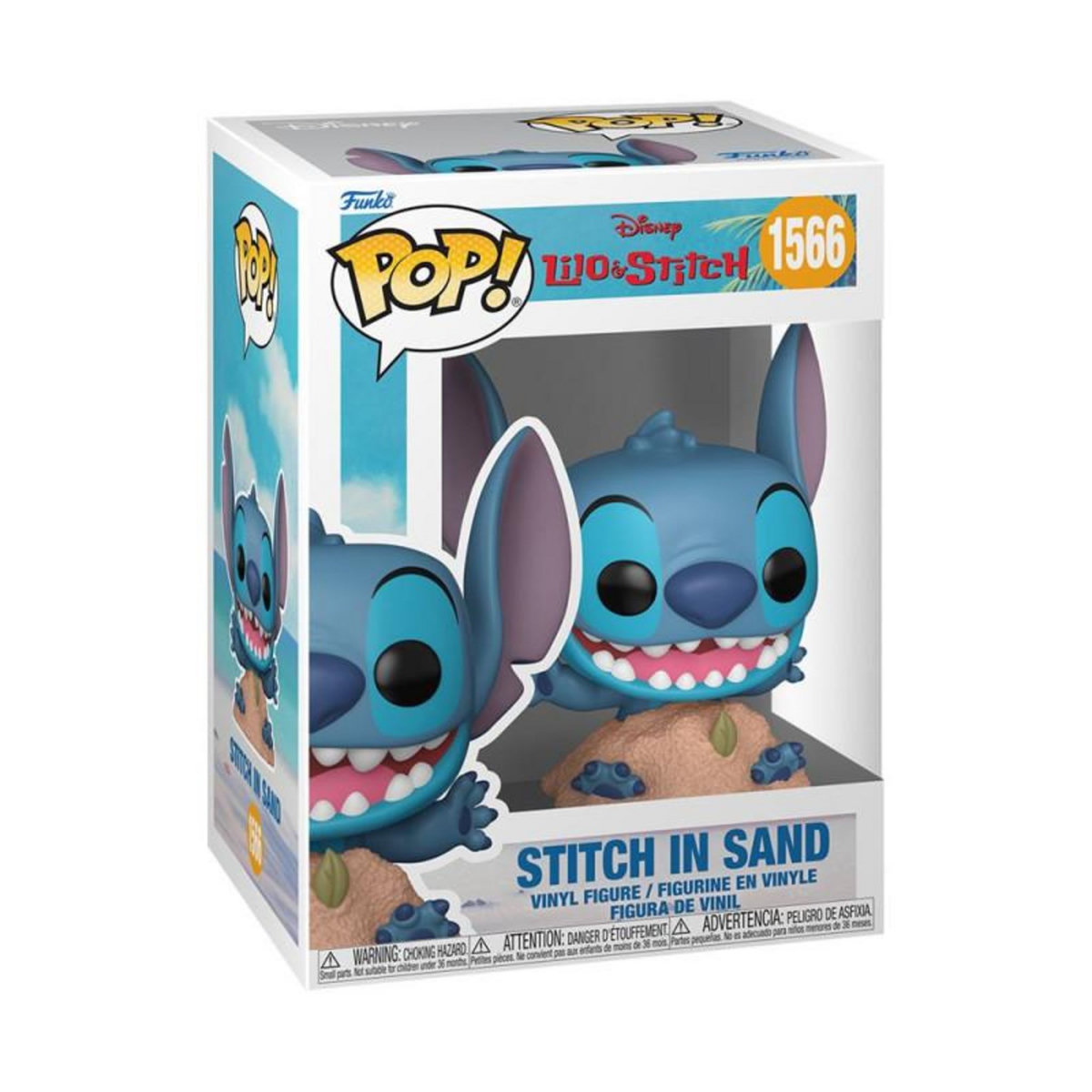 Funko Figurine Funko Pop Disney Lilo and Stitch Stitch in sand