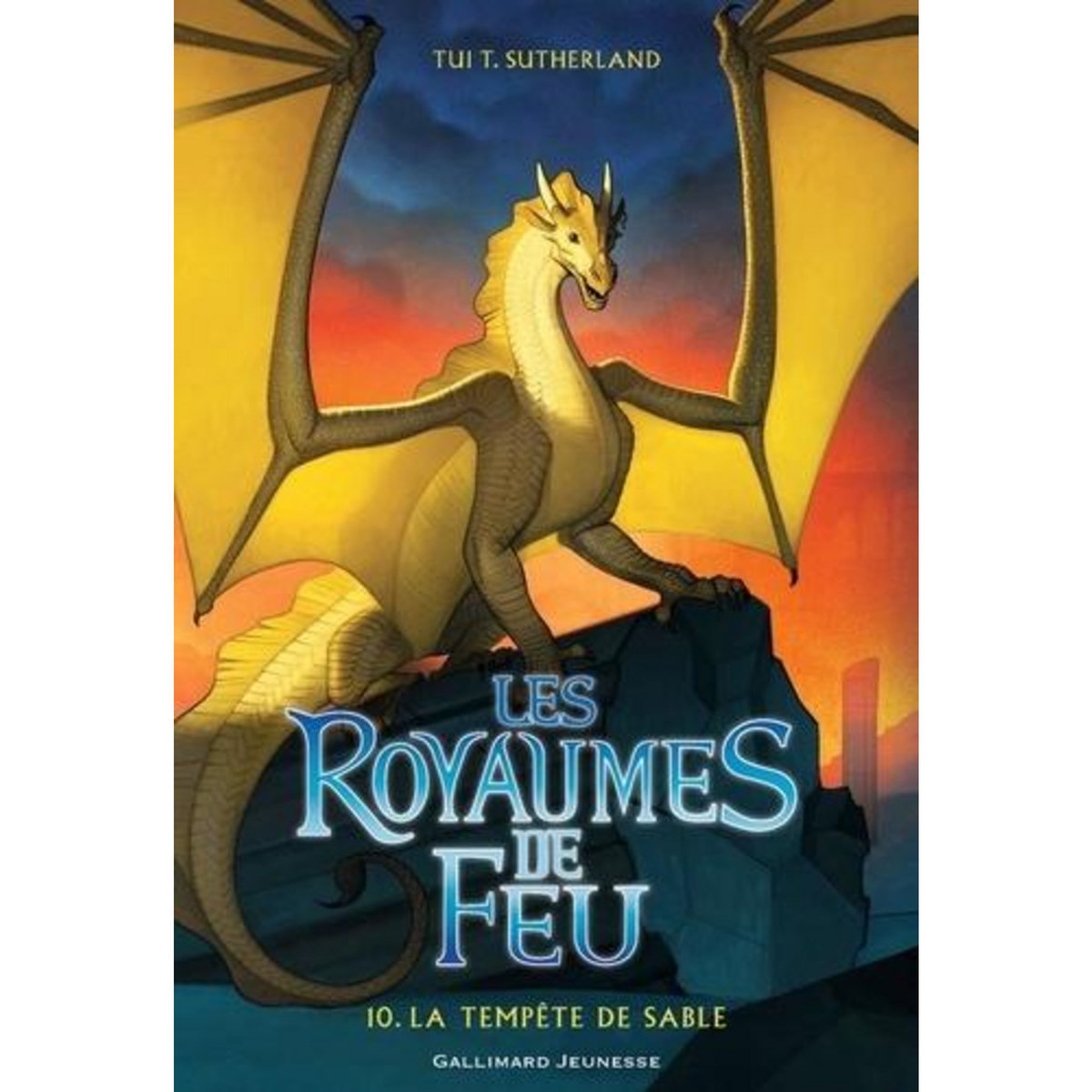 LES ROYAUMES DE FEU TOME 10 : LA TEMPETE DE SABLE, Sutherland Tui-T