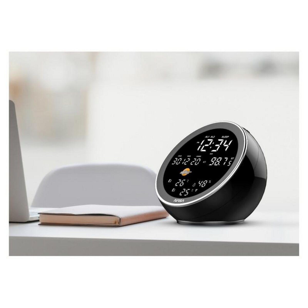 NASA Radio réveil Nasa WSP 1500BK Noir