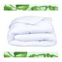 Voir la diapositive 2 : DODO Couette 240x260 cm DODO ALoe - Tempérée - 300G/m² - Couette 2 personnes - Douce et Confortable - Blanc