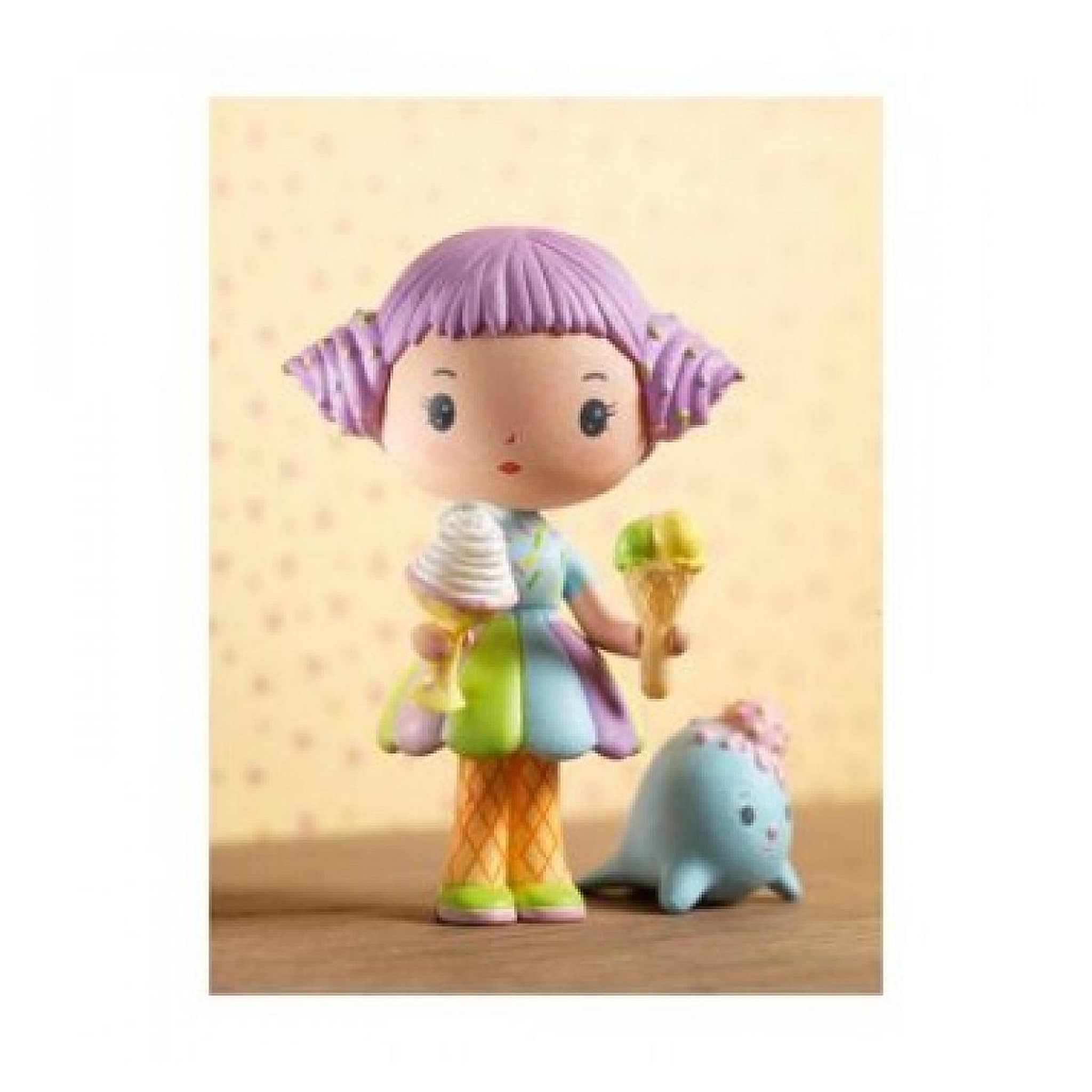 Voir la diapositive 2 : Djeco Tinyly - Figurine - Tutti  and  Frutti