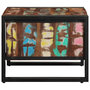 Voir la diapositive 5 : VIDAXL Table basse multicolore 70x50x38 cm bois de recuperation massif