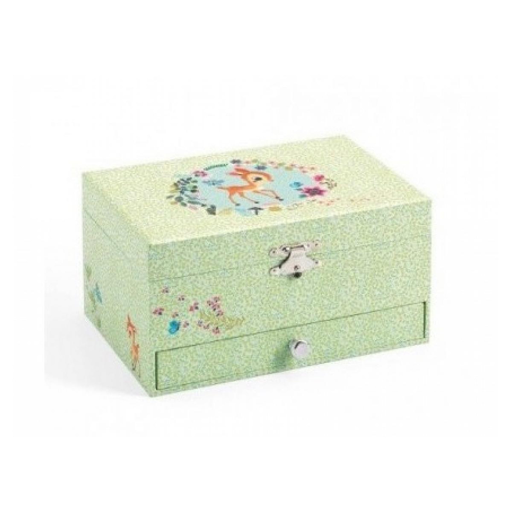 Voir la diapositive 2 : Djeco Boite a musique coffret - Faon