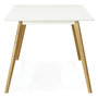 Voir la diapositive 3 : Paris Prix Table de Repas  Hanko  160cm Blanc