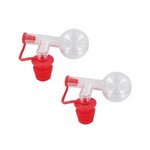 Fackelmann Lot de 2 bouchons doseurs boule 2,5 cl Fackelmann