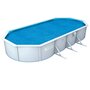 BESTWAY Bâche à bulles pour piscine acier ovale 7,40 x 3,60m