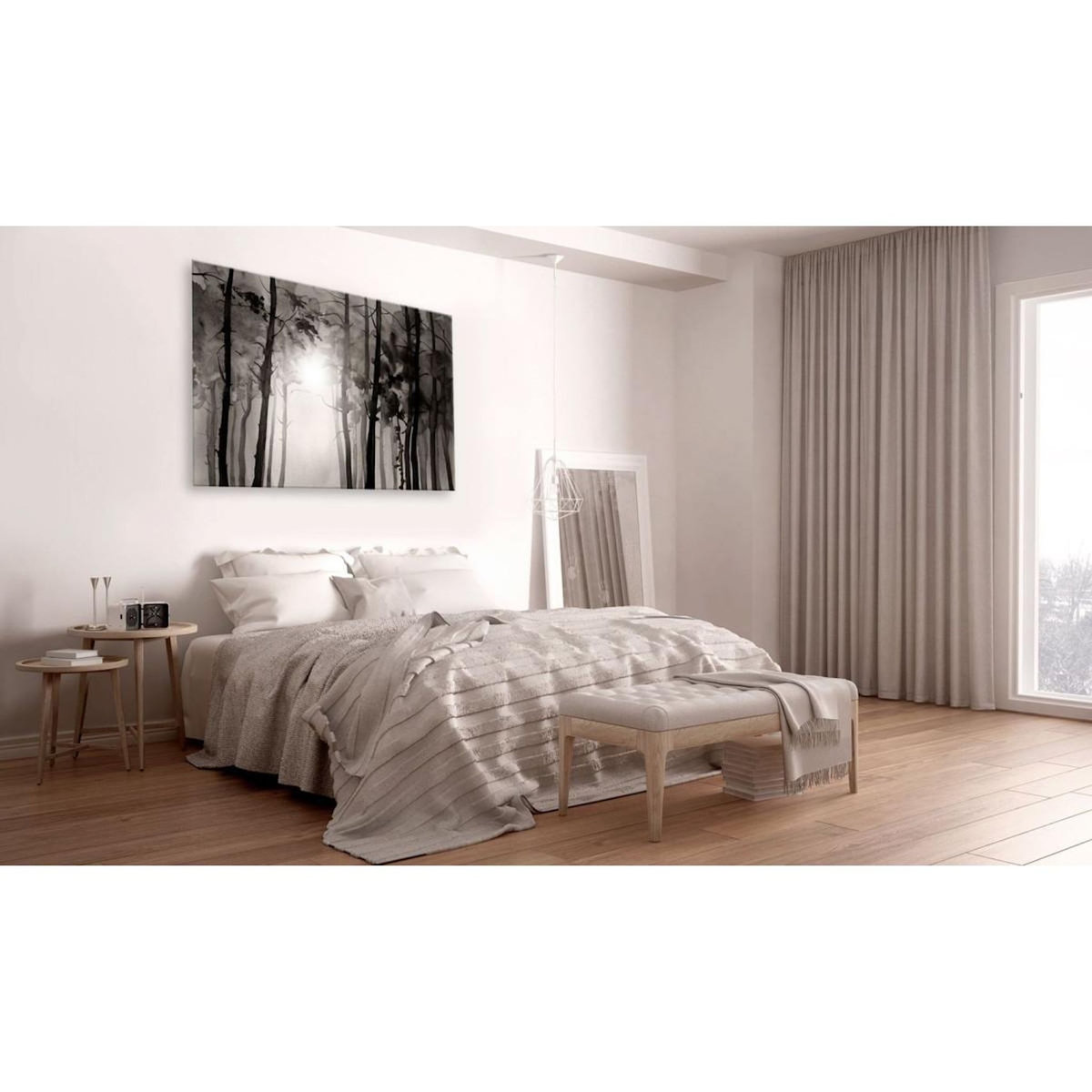 Paris Prix Tableau Imprimé  Foggy Forest