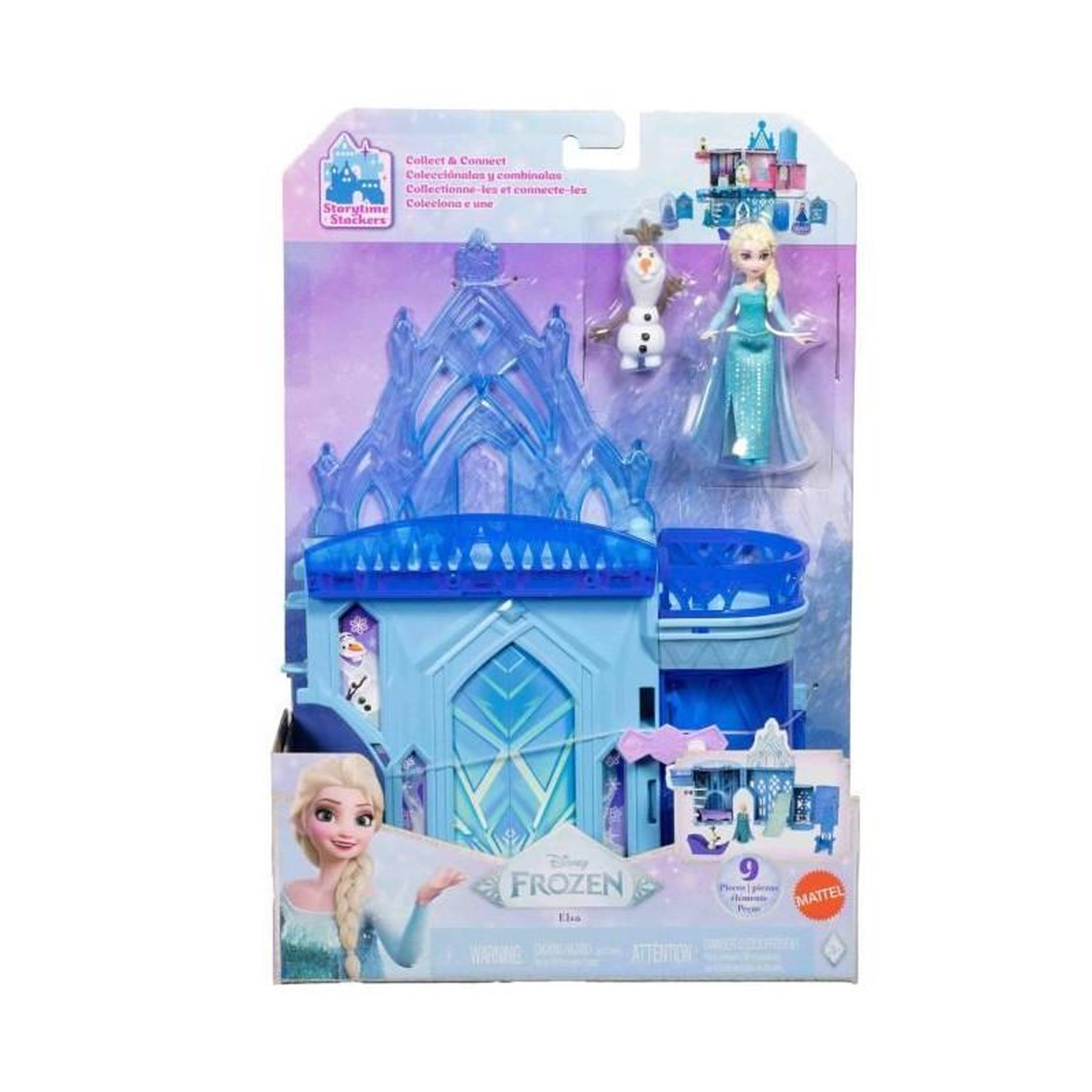 Voir la diapositive 6 : DISNEY FROZEN COFFRET CHATEAU D ELSA