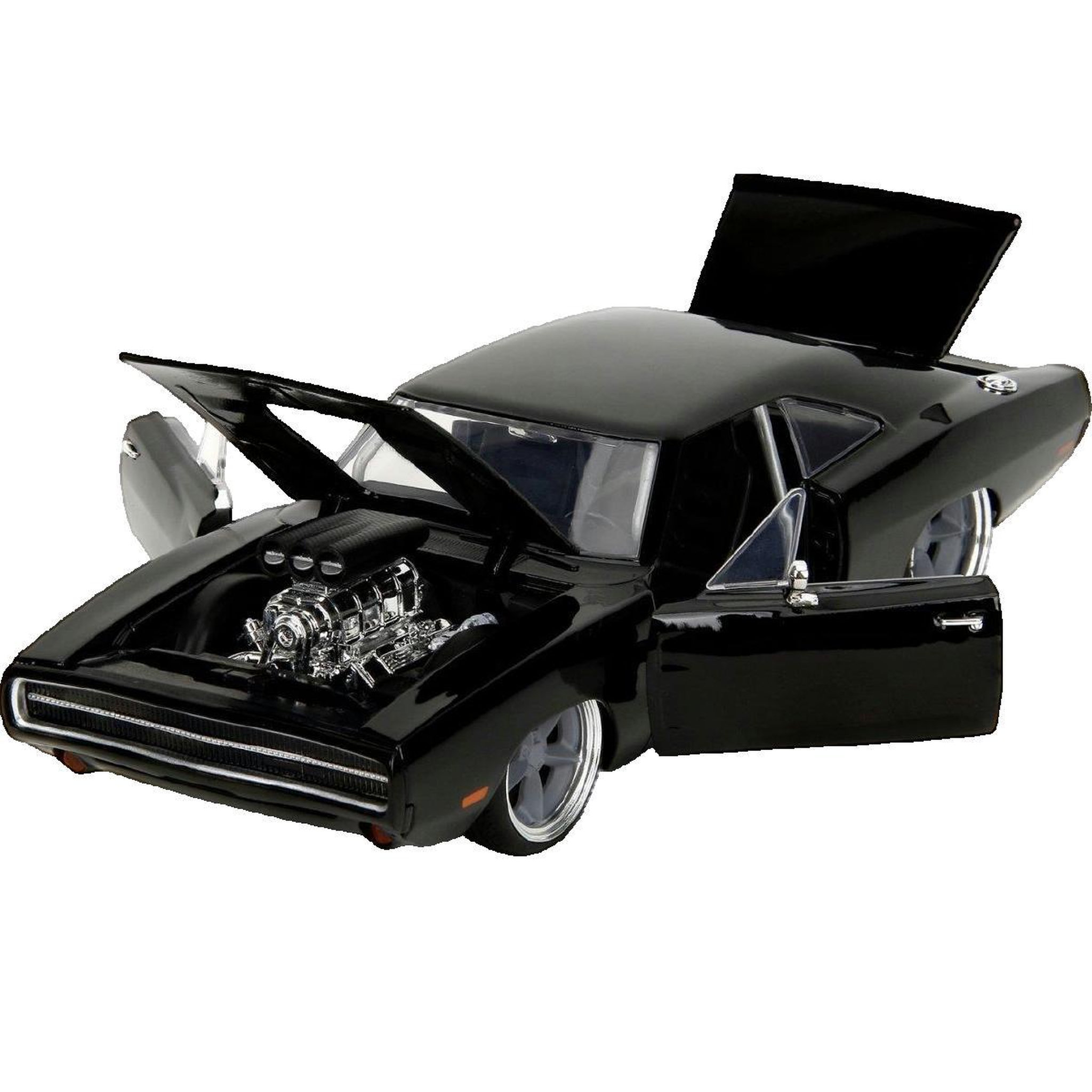 Voir la diapositive 3 : JADA Voiture miniature Jada Dodge Charger R/T 1970 argenté