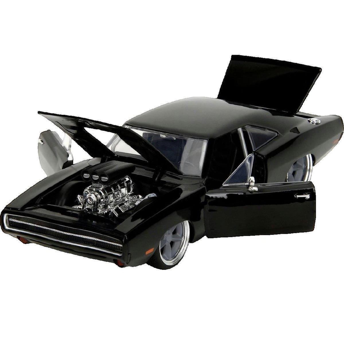 JADA Voiture miniature Jada Dodge Charger R/T 1970 argenté