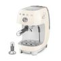 Voir la diapositive 4 : SMEG Machine à café expresso crème - ECF03CREU