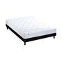 Voir la diapositive 2 : Ensemble Matelas accueil mémoire de forme+ Sommier en Kit 140 x 190 cm AZUR