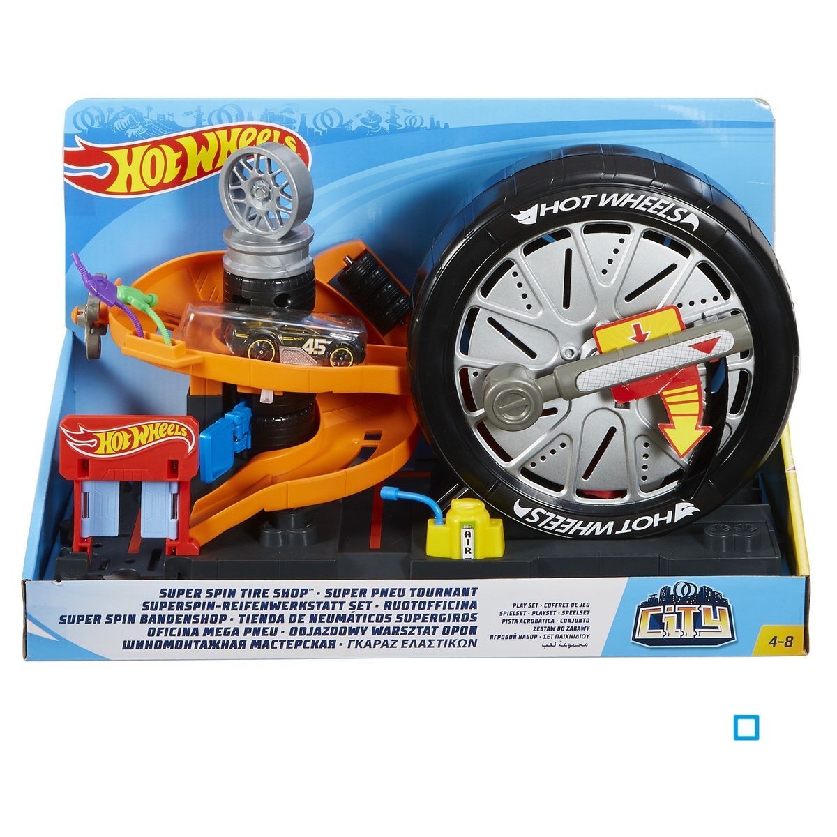 MATTEL Super pneu tournant - Hot Wheels 
