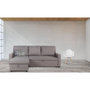 Voir la diapositive 5 : Paris Prix Canapé d'Angle Gauche Convertible  Minera  215cm Gris