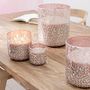 Voir la diapositive 5 : Paris Prix Bougie Parfumée Mosaïque  Cyra  15cm Tender Rose