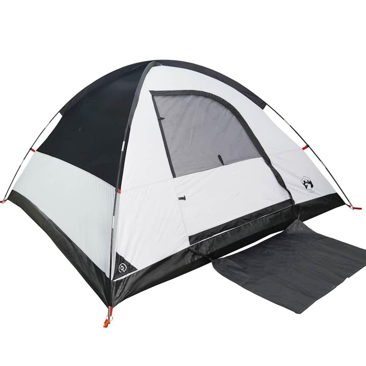 VIDAXL Tente de camping a dome 4 personnes tissu occultant impermeable