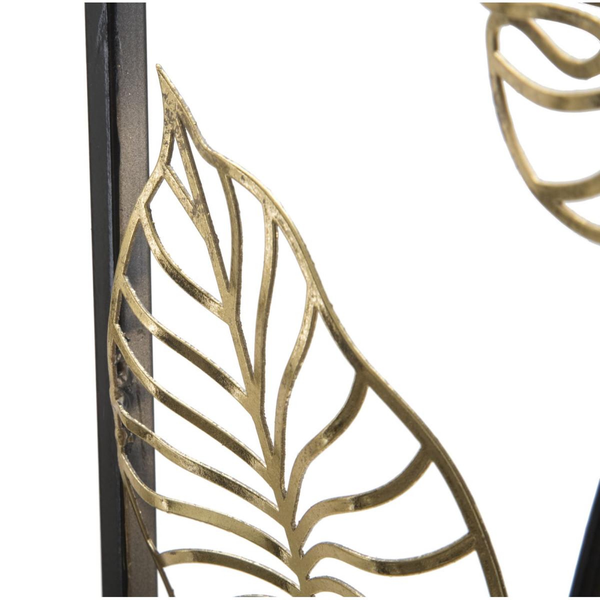 Voir la diapositive 4 : Paris Prix Décoration murale encadrée en métal  luxyb  90cm multicolore