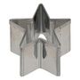 Voir la diapositive 6 : FIVE Lot de 18 Emporte-Pièces  Maison de Noël  24cm Argent