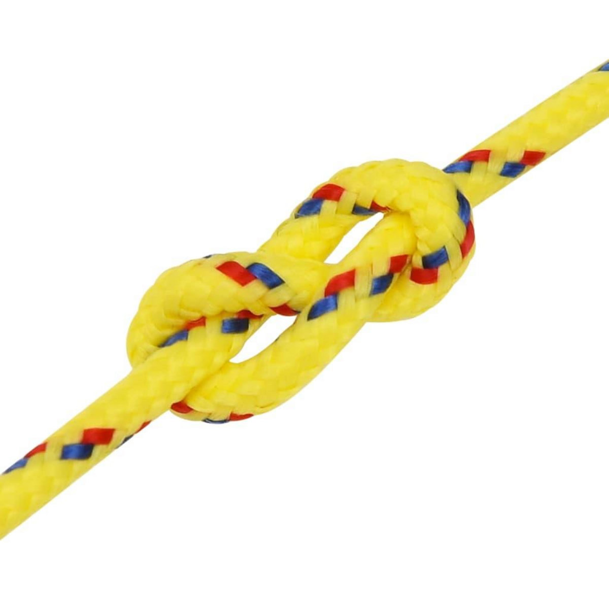 VIDAXL Corde de bateau Jaune 4 mm 25 m Polypropylene