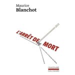 L'ARRET DE MORT, Blanchot Maurice