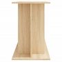 Voir la diapositive 5 : VIDAXL Support d aquarium chêne sonoma 120x40x60cm bois d ingénierie